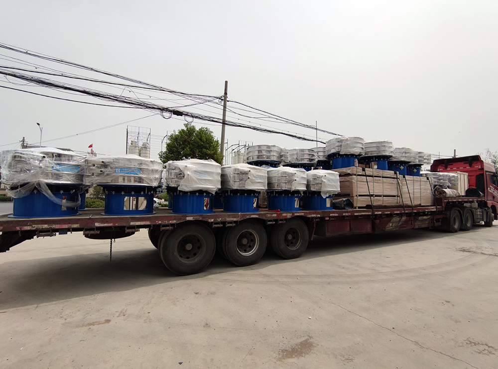 福建某杉超聲波發貨，38臺1200-2s不銹鋼防爆超聲波振動篩