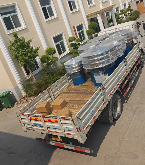 6臺超聲波旋振篩發貨