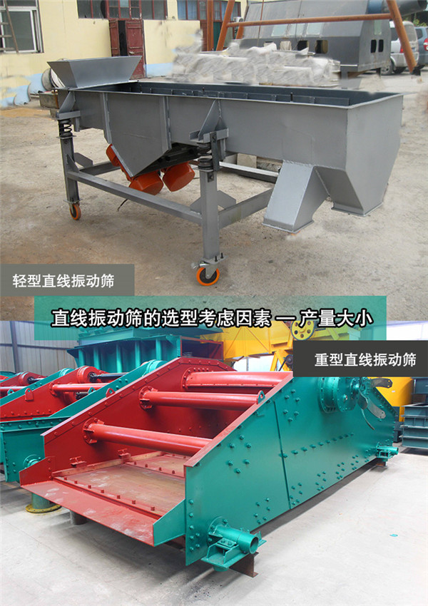 直線振動篩產量大小 直線振動篩產量大小