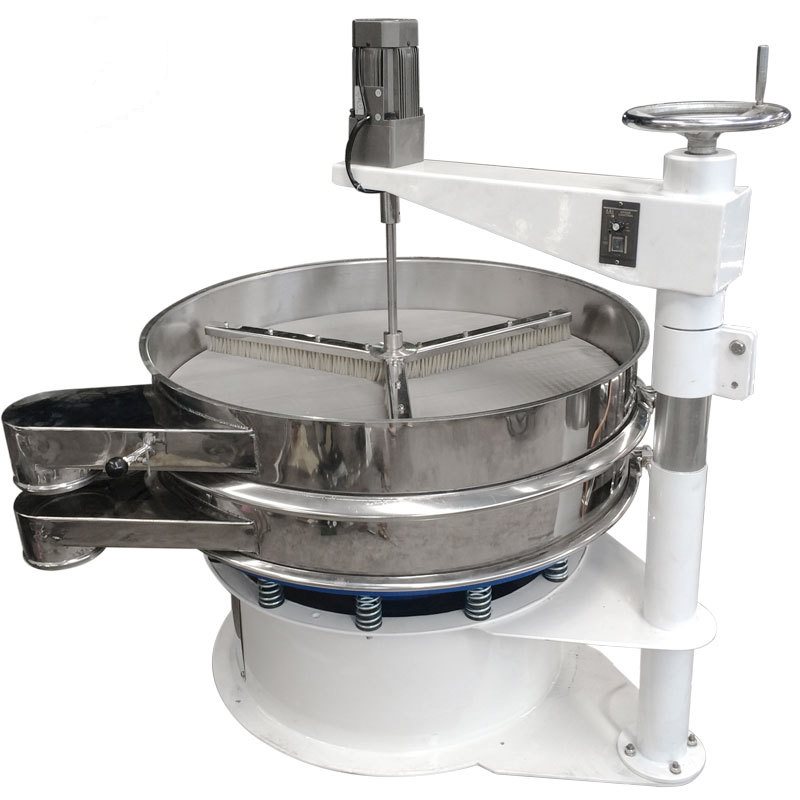 帶刮板三次元旋振篩 強制篩